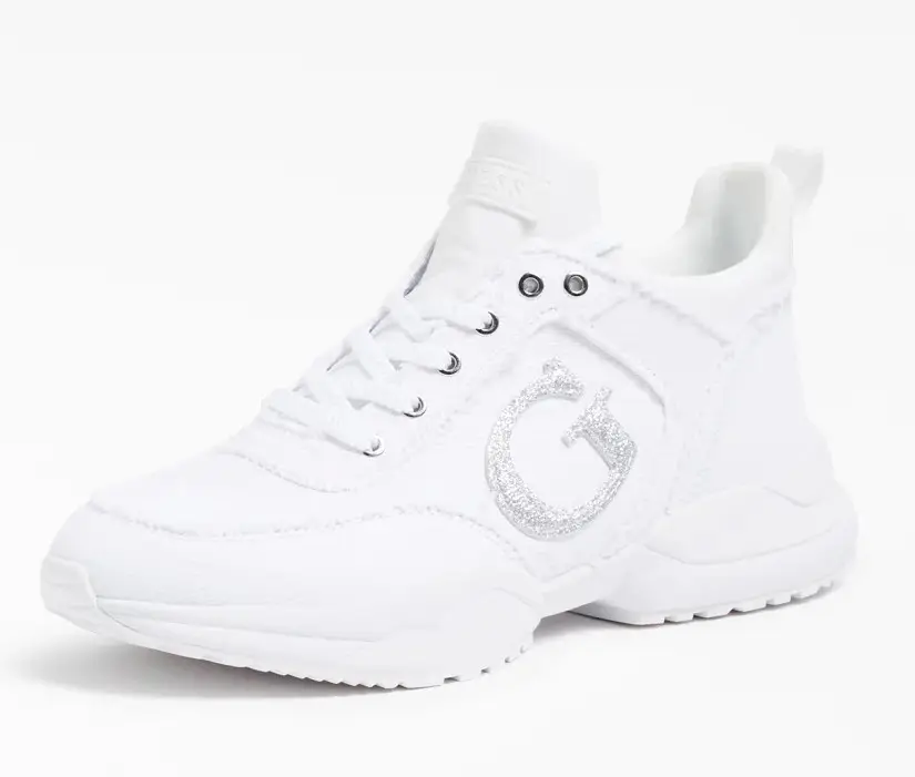 SNEAKERS BELTIN PAILLETTES Guess Blanches