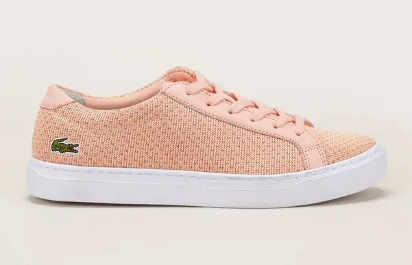 Lacoste Footwear Sneakers en textile rose
