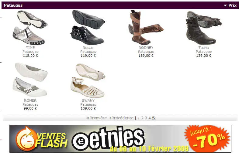 Ventes Flash Spartoo - Chaussures Pataugas et d'Etnies -70% Spartoo.com
