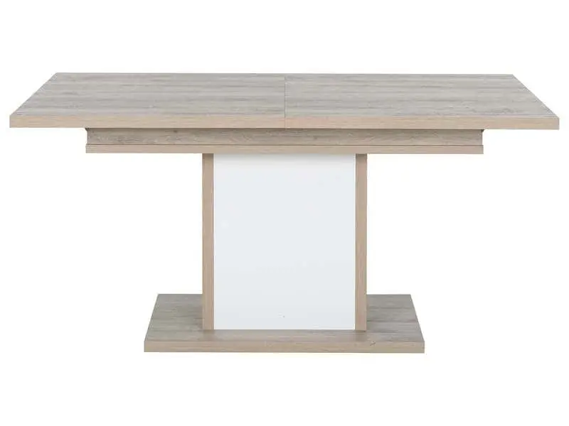 Table 160 cm ASTON avec allonge pas cher - Table Conforama