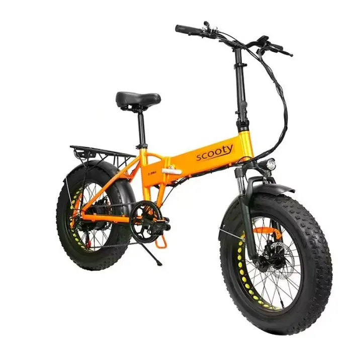 Vélo électrique SCOOTY BIG COOL 20 Orange 25 km/h pas cher - Vélo électrique Electro Dépôt